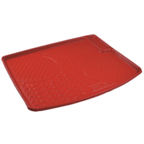 کفی صندوق سه بعدی چرم قرمز پژو 206SD بابل